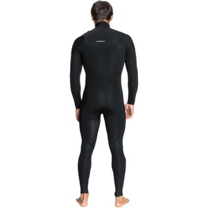 2022 Quiksilver Mens Everyday Sessions 3/2mm Chest Zip Wetsuit EQYW103122 - Black